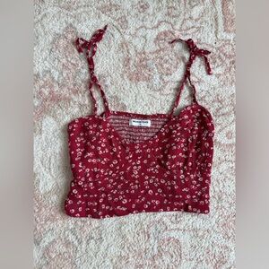 NWOT MELROSE PLACE XS CROP TOP